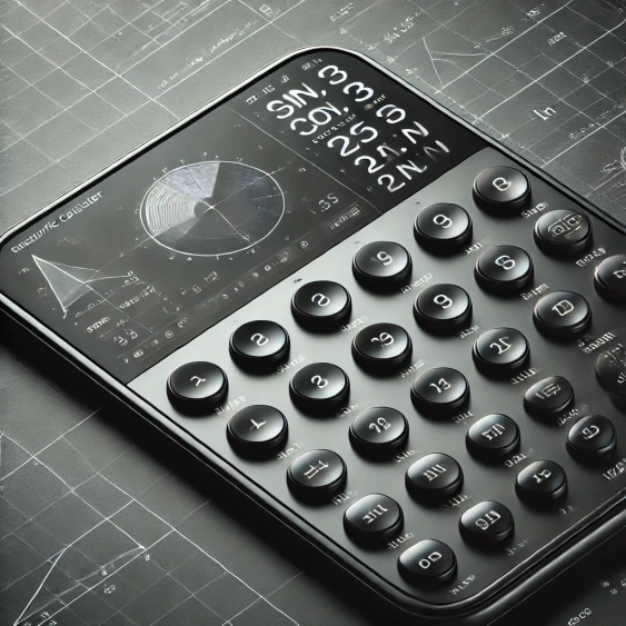 An advanced calculator performing complex calculations. An advanced calculator performing complex calculations (logarithms, trigonometry, etc.).