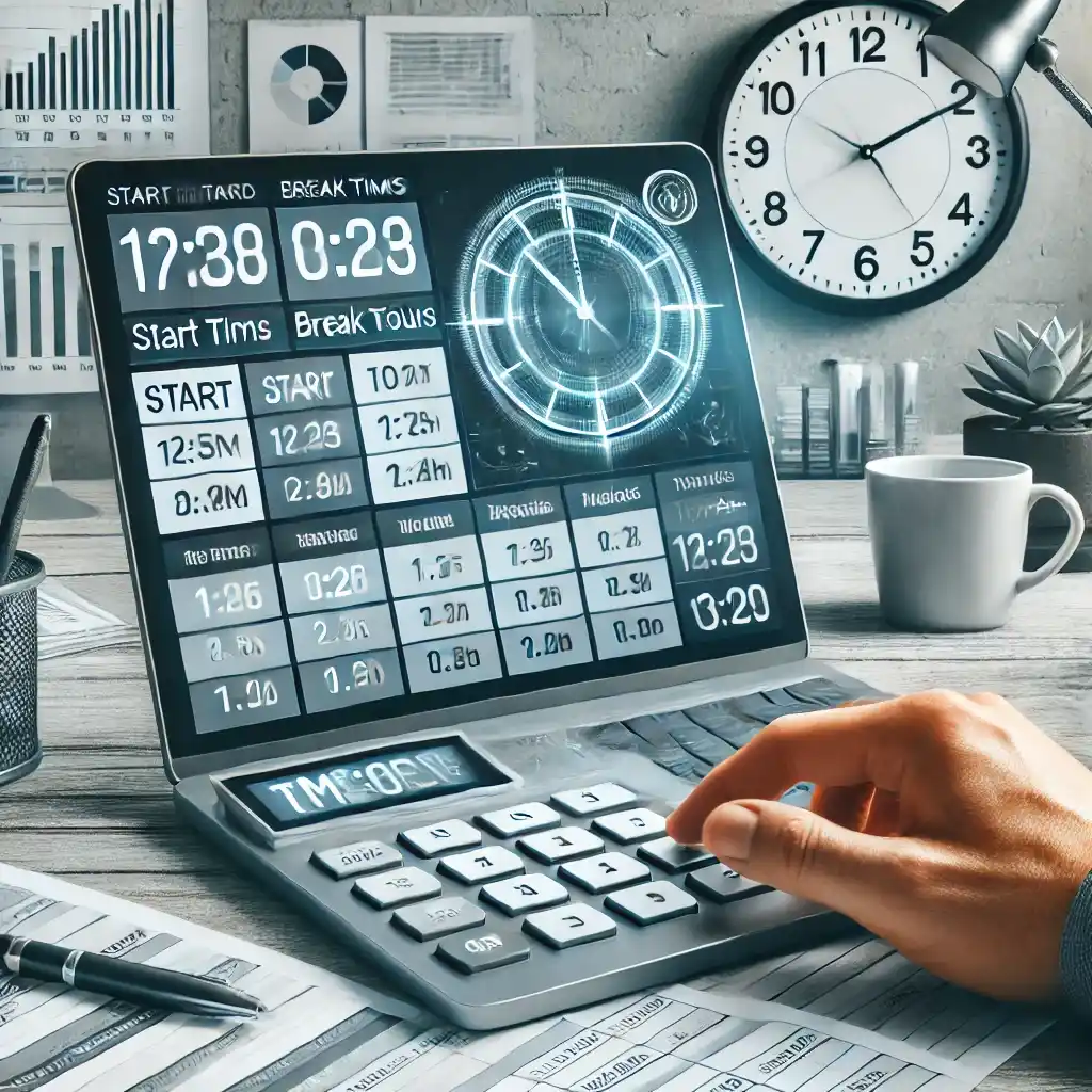 Learn How to Use Advance Time Card Calculator A visual guide explaining how to use the advance time card calculator for work hours and payroll management.