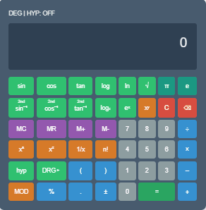 A step-by-step scientific notation conversion. Online scientific calculator interface with step by step educational illustration
