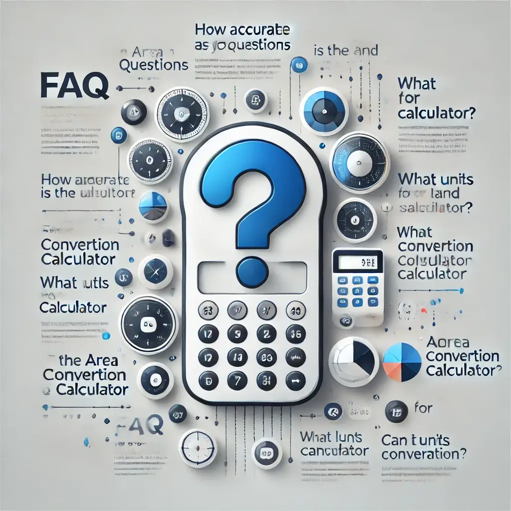 how area conversition calculator works An informative infographic about the Area Conversion Calculator showing land measurement units like square feet, square meters, acres, and hectares with conversion features.