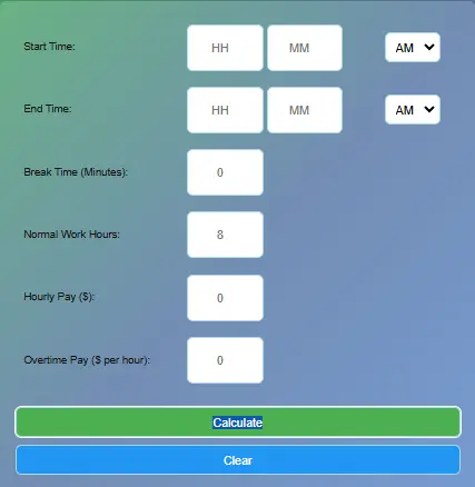 Determine time durations in just a few steps Step that involve in calculating hours between two time intervals.