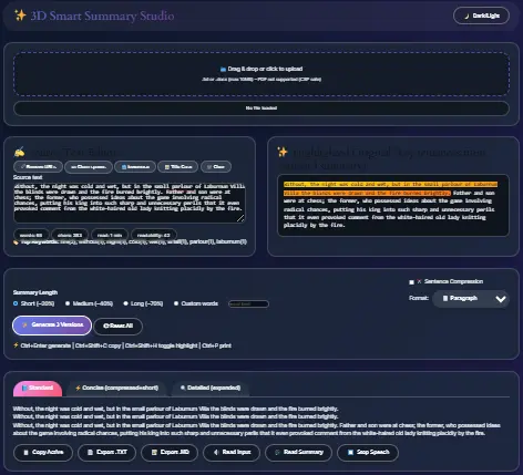 free online summary generator tool for summarizing text instantly